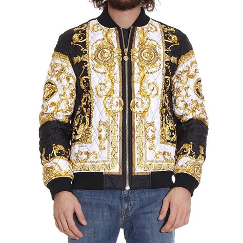 versace coat men's|Versace jacket men's.